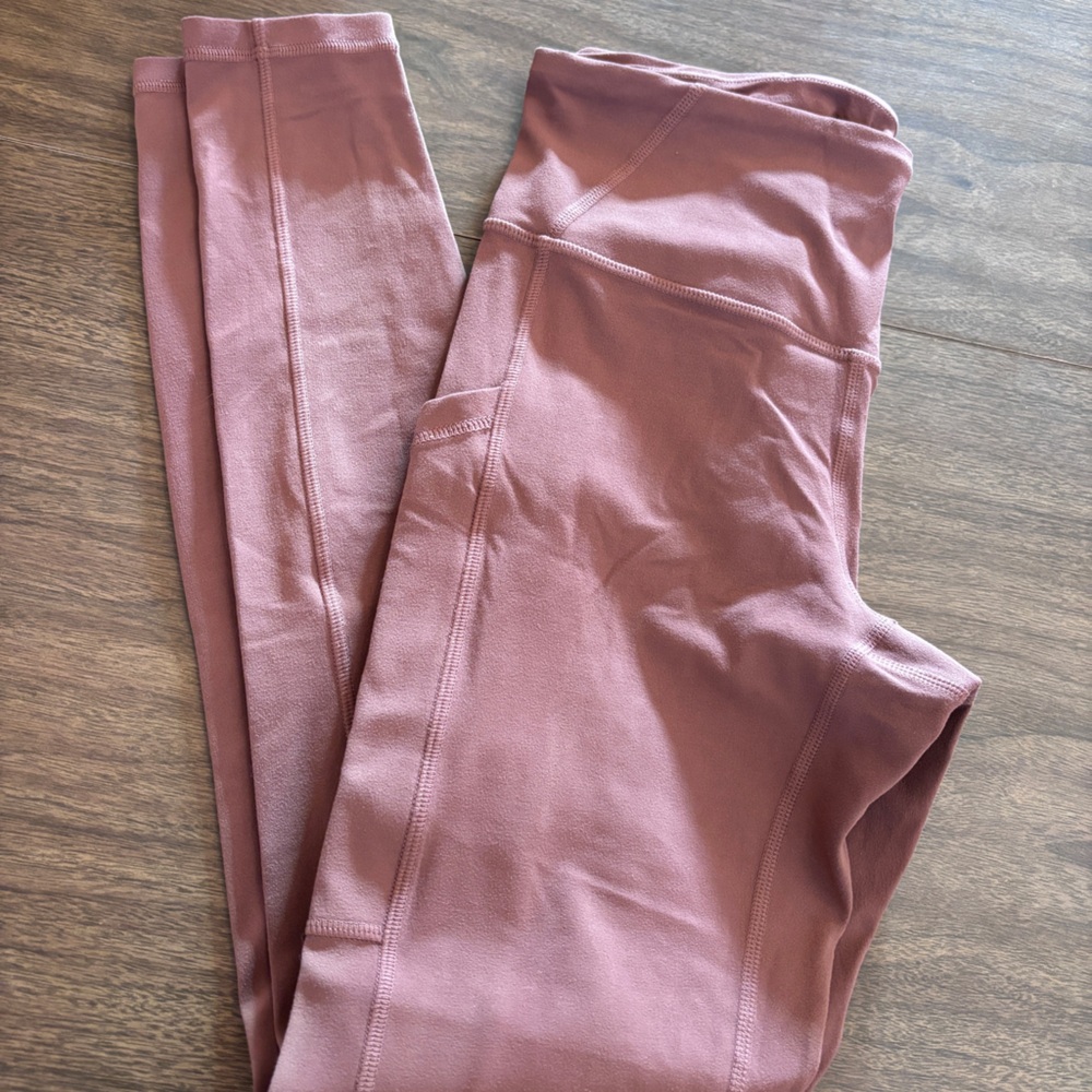 Prana taupe color size small legging